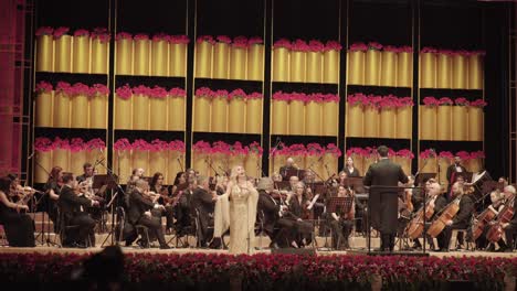 wind-orchestra,-symphonic-band,-female-singer-performing-Italian-opera-at-sun-yat-sen-Memorial-Hall