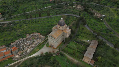 Aerial-Perspective:-Aerial-Beauty-of-Arezzo-and-Santa-Maria-delle-Grazie-al-Calcinaio-Church