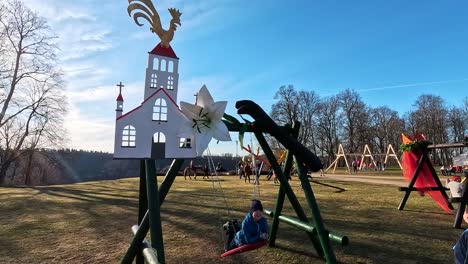 31-De-Marzo-De-2024,-Sigulda,-Letonia:-Festival-De-Swing-De-Siguldas-En-Pascua