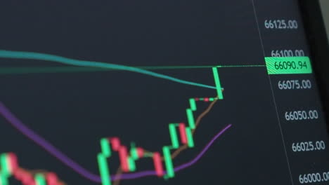 Closeup-view-of-computer-screen:-Real-time-Bitcoin-market-value-chart