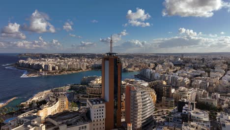 Aerial-view-of-Portomaso-Business-Tower-and-St