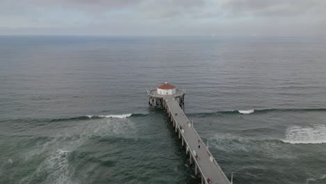 Captivating-drone-footage-capturing-the-dynamic-beauty-of-Manhattan-Beach-Pier