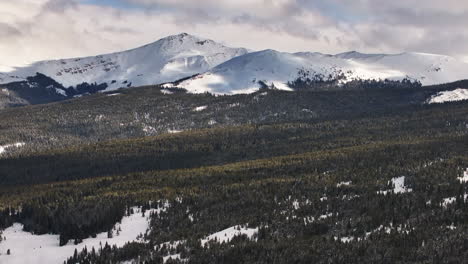 Vail-Pass-Colorado-Rocky-Mountain-backcountry-high-altitude-ski-snowboard-backcountry-avalanche-terrain-peaks-sunlight-on-forest-winter-spring-snowy-peaks-evening-clouds-sunset-upward-motion