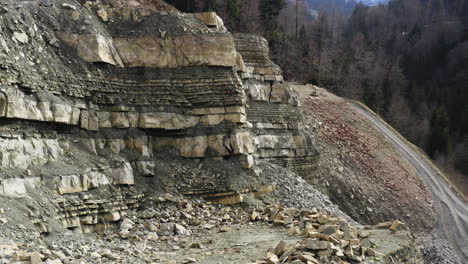 Aerial-of-a-quarry-in-Switzerland