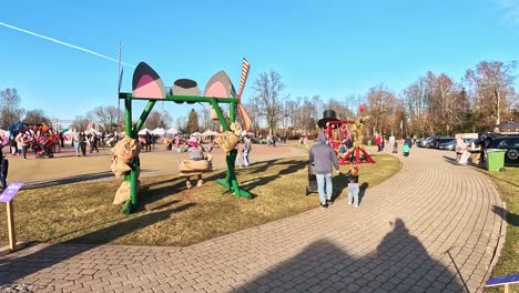 31-March-2024,-Sigulda,-Latvia:-Siguldas-Swing-Festival-on-Easter