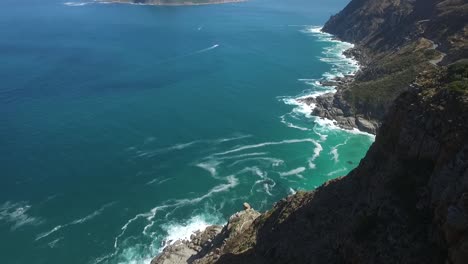 Chapmans-peak-drive-with-Houtbay-in-Background