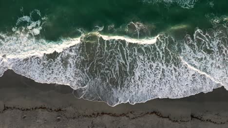 Eine-Luftaufnahme-Von-Oben-über-Hollywood-Beach,-Florida-An-Einem-Sonnigen-Tag