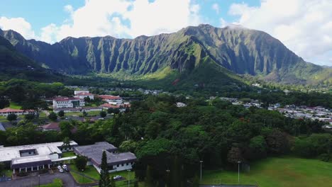 Imágenes-De-Drones-De-La-Isla-Volcánica-De-Hawaii
