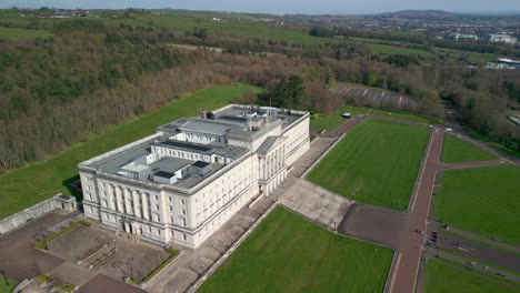Overhead-of-Stormont,-Belfast-Parliament-Buildings