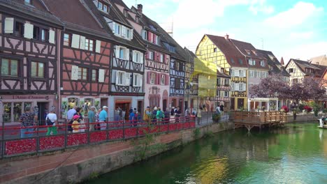 Fishmongers-district-in-Colmar-is-Very-Famous-for-Half-Timbered-Coloured-Houses