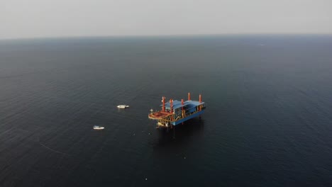 Aerial-Parallax-View-Of-Seaventures-Dive-Rig-Off-Malaysia