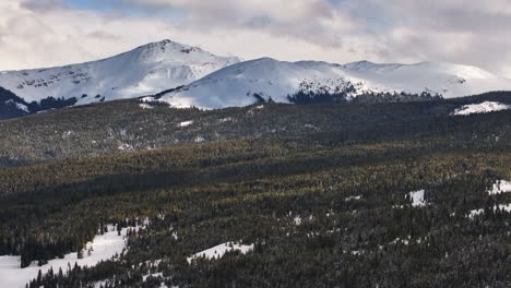 Vail-Pass,-Colorado,-Rocky-Mountain,-Hinterland,-Große-Höhe,-Ski,-Snowboard,-Hinterland,-Lawine,-Gelände,-Gipfel,-Nationalwald,-Winter,-Frühling,-Schneebedeckte-Gipfel,-Abend,-Wolken,-Sonnenuntergang,-Aufwärtsbewegung