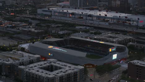 Aerial-view-of-Houston-urban-area-from-East-Houston