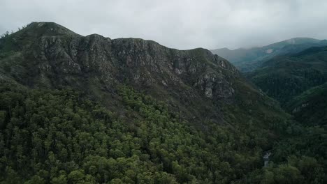 Tiefe-Schluchten-Und-üppiger-Regenwald-Im-Franklin-Gordon-Wild-Rivers-Nationalpark-In-Tasmanien,-Australien