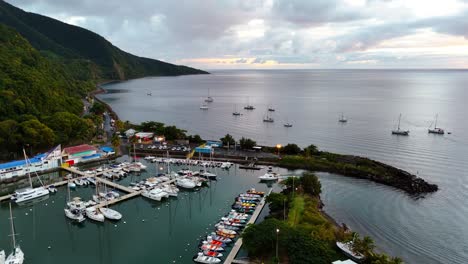 Exploring-Guadeloupe:-Aerial-Views-of-Stunning-Marinas-in-60fps