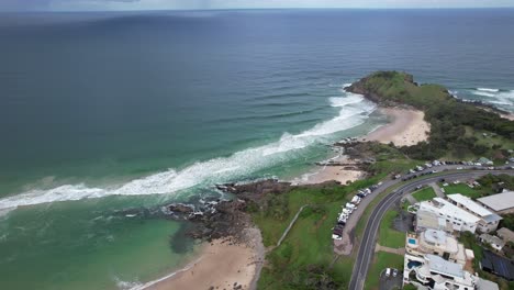 Carretera-De-La-Costa-De-Tweed-En-Bogangar---Playa-De-Cabarita-Y-Promontorio-De-Norries-En-Nueva-Gales-Del-Sur,-Australia