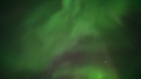 El-Oscuro-Cielo-Invernal-Se-Adornó-Con-Una-Espectacular-Exhibición-De-La-Aurora-Boreal