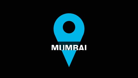 Animación-Del-Logotipo-De-La-Ubicación-De-Mumbai-En-Fondo-Negro.