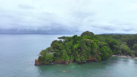 A-cute-view-of-a-nature-spot-in-Puerto-Viejo,-Costa-Rica