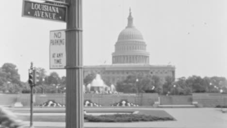 Edificio-Del-Capitolio-De-Los-Estados-Unidos-De-Los-Años-30-En-Washington-D.