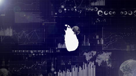 Sri-Lanka-Country-Corporate-Background-With-Abstract-Elements-Of-Data-analysis-charts-I-Showcasing-Data-analysis-technological-Video-with-globe,Growth,Graphs,Statistic-Data-of-Sri-Lanka-Country