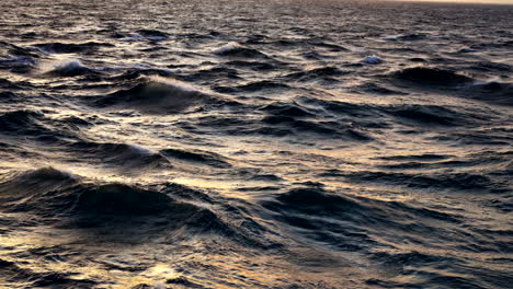 Abstract-Waves-Of-Ocean-During-Sunset