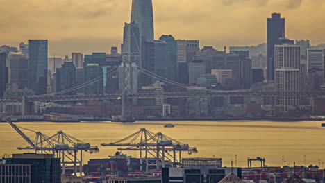 San-Francisco-Downtown-Cityscape-Timelapse-At-Sunset