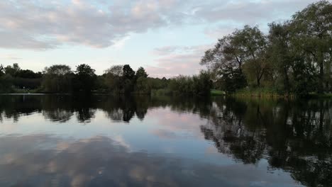 Katowice-Sztauwajery-Lake-Above-the-Water-in-Park