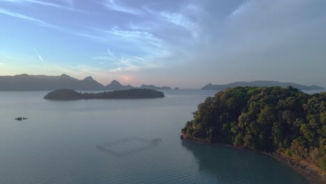 serene-islands-calm-water-Sunrise-morning-light
