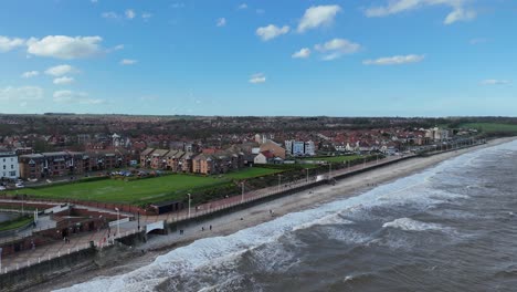 Bridlington-Seaside-Town-Yorkshire-UK-drone,aerial