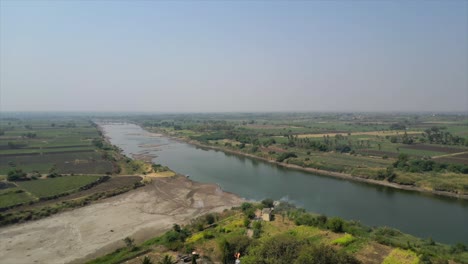 Bhima-River-Und-Sina-River-Sangam-Im-Kuda-Sangam-Tempel-In-Maharashtra