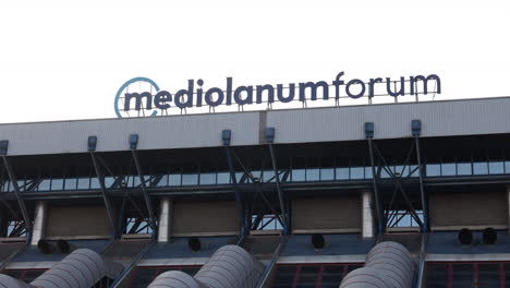 Milan,-Italy---march-3-2022---external-view-of-the-arena-Mediolanum-Forum-in-Assago-Milan