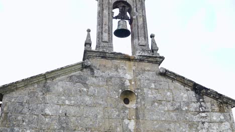Santiago-do-Freixo-Church-Bell,-Sarreaus,-Spain