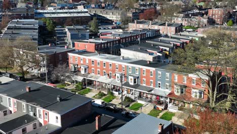 American-city-housing-during-spring-afternoon