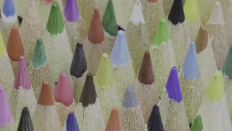 The-tips-of-the-new-colored-crayons-in-a-close-up-rotating-shot