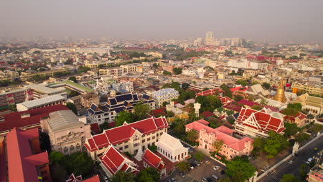 Wohnhäuser-Von-Bangkok-Bei-Sonnenaufgang
