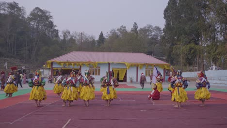 This-is-traditional-Buddhist-festival-held-every-year-in-pedong-monastery