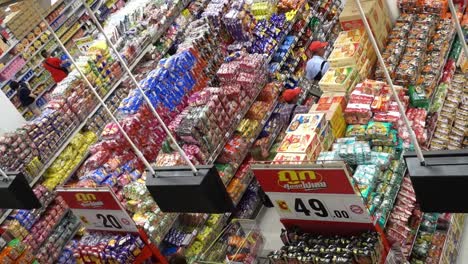 Una-Tienda-De-Comida-En-Bangkok,-Tailandia