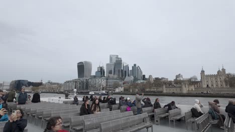 The-City-of-London-is-known-colloquially-as-the-Square-Mile-Viewed-From-River-Boat-Cruise