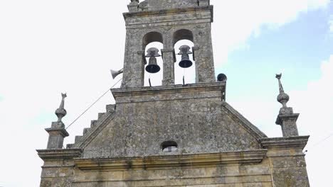 San-Salvador-de-Sas-Church-Facade,-Spain