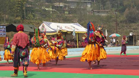 This-is-traditional-Buddhist-festival-held-every-year-in-pedong-monastery