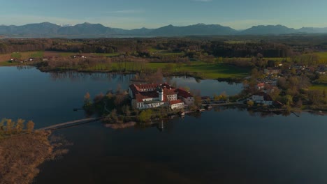 Berühmtes-Kloster-Seeon-In-Bayern,-Deutschland