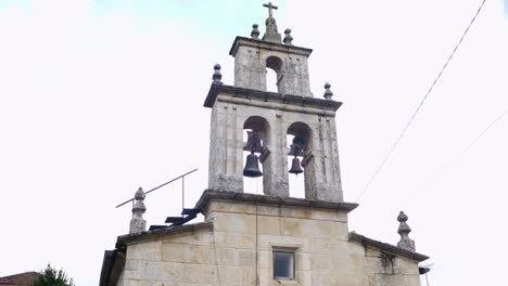 Malerische-Kirche-Santa-Cruz-De-Prado,-Galizien