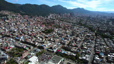 Vista-Aérea-De-Bogotá,-Colombia