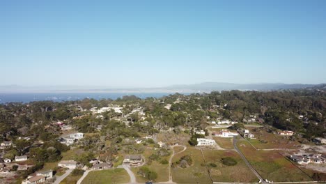 Alejamiento-Aéreo-De-La-Playa-De-Asilomar-En-Monterey
