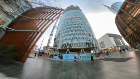 Milán-Italia,-10-De-Marzo-De-2022-Unipol-Sai-Tower-Porta-Nuova-Distrito