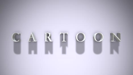 Cartoon-text-animation-on-white-background