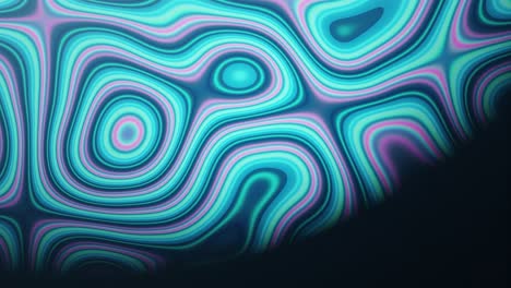 Blue-and-pink-color-wavy-psychedelic-abstract-optical-illusion-looping-background