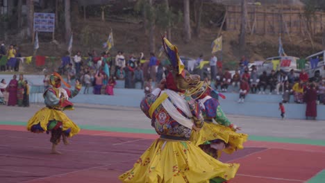 Dies-Ist-Ein-Traditionelles-Buddhistisches-Fest,-Das-Jedes-Jahr-Im-Pedong-Kloster-Stattfindet