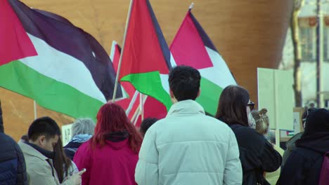 People-gather-to-demonstrate-at-Helsinki-rally-in-support-of-Palestine